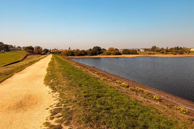 East Ardsley Reservoir Wakefield near T.F. Morritt funeral directors Castleford